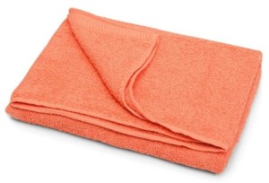 Ręcznik kąpielowy frotte TANGO 50x100 400g/m2 pomarańczowy łososiowy