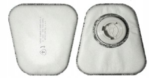 Filtr T-BM A do półmasek 3M 6200, 6300, 7500 2 szt