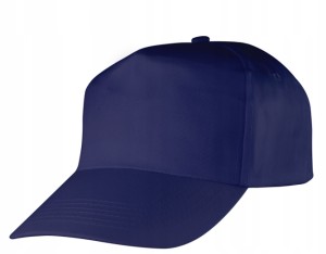 Czapka reklamowa baseballowa drelichowa niebieska