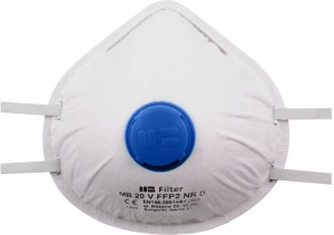 PÓŁMASKA maska OCHRONNA FFP2 MB 20 V x 15 sztuk