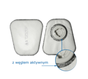 Filtr T-BM A P3 R do półmasek 3M 6200, 6300, 7500 2 szt zamiennik do filtra 3M 2138